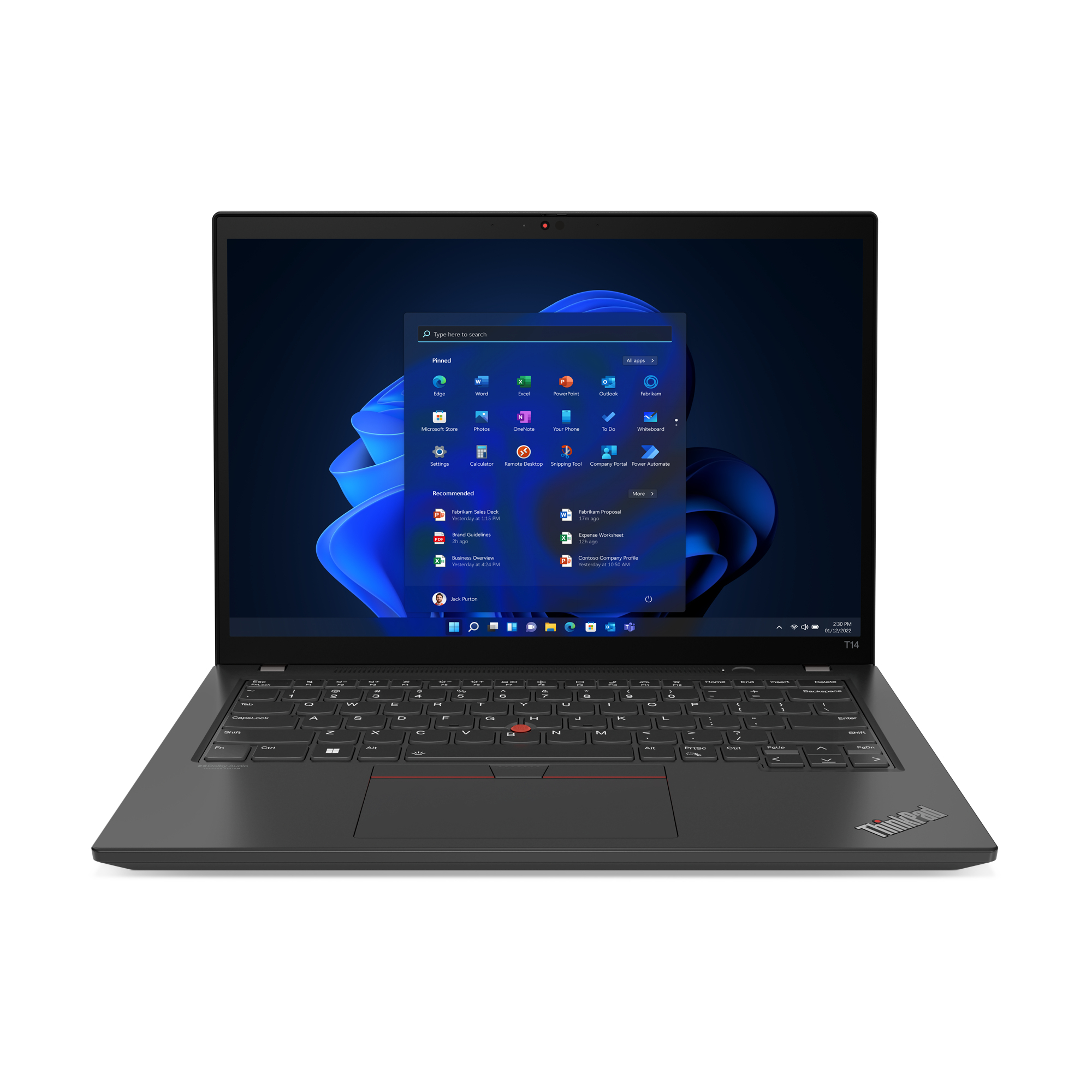 Lenovo ThinkPad T14 Gen 3 (Intel) Intel® Core™ i7-1260P Laptop 35.6 cm (14