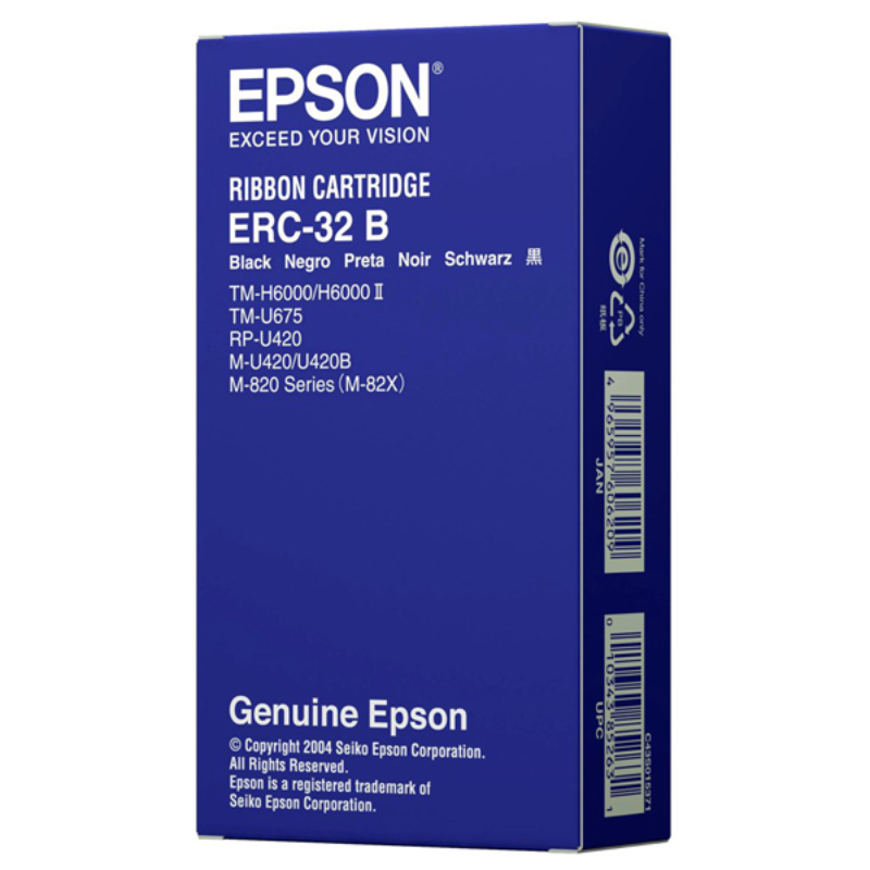 Epson ERC 32B Black Ribbon Cartridge (C43S015371)2