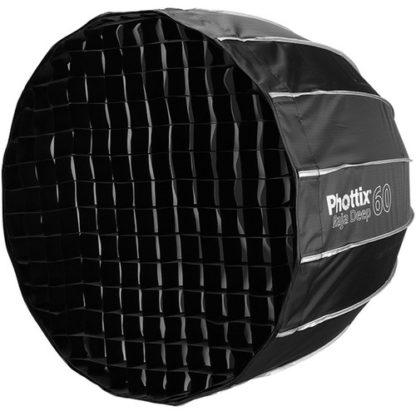 Phottix Raja Deep Parabolic Softbox with Grid (60cm)3