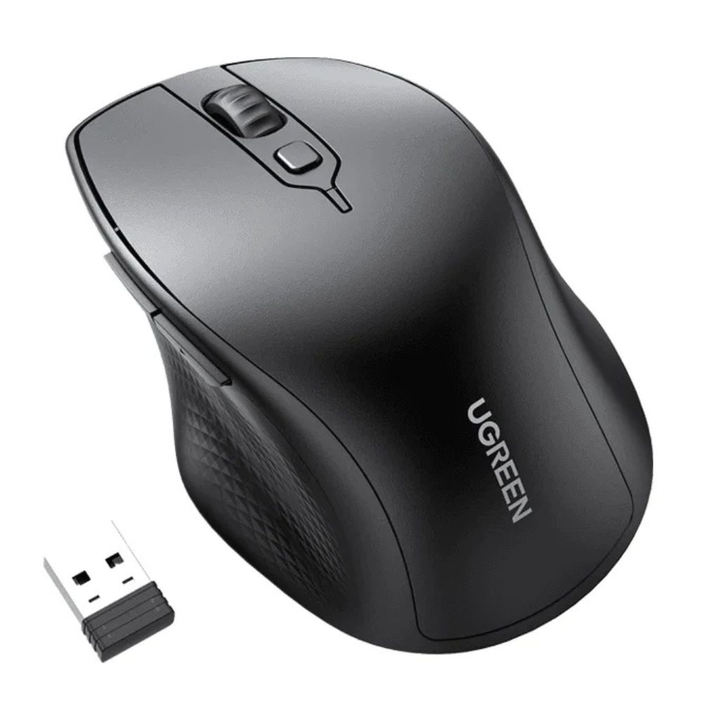 UGREEN MU101 Ergonomic Contoured-Shape Wireless Mouse-25440