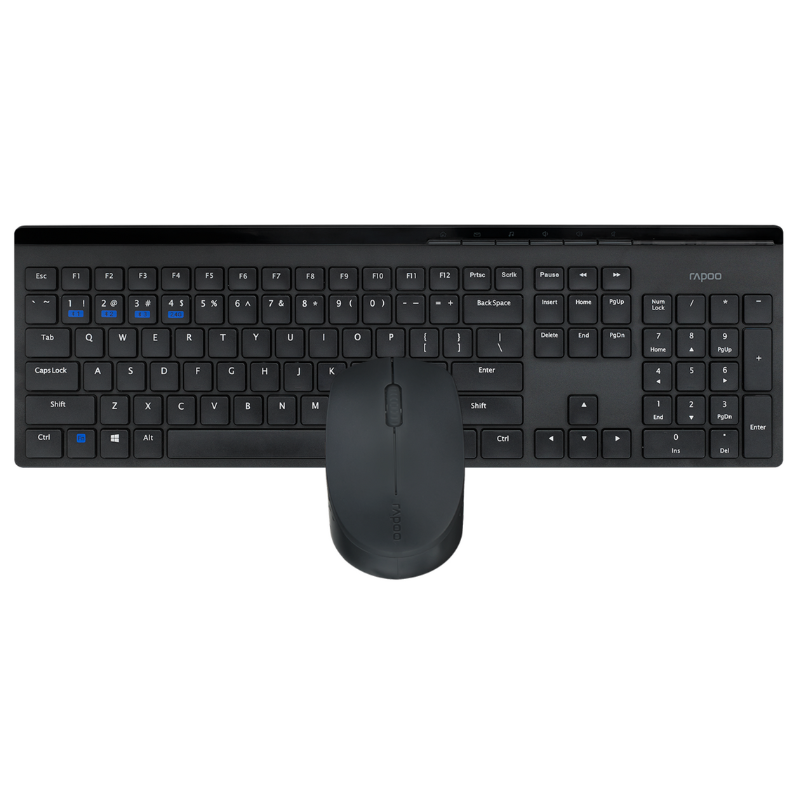 Rapoo Multi-mode Wireless Keyboard & Mouse 8110M – Bluetooth2