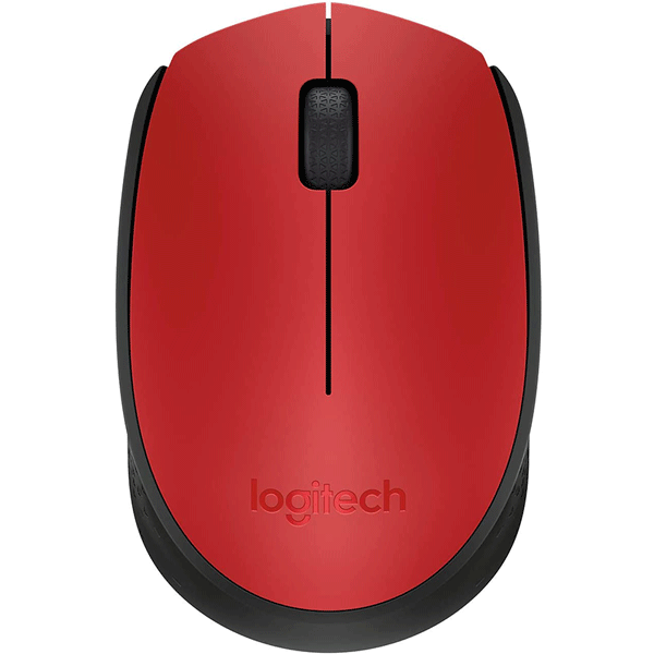 Logitech Wireless Mouse M171 - Red (910-004641)0