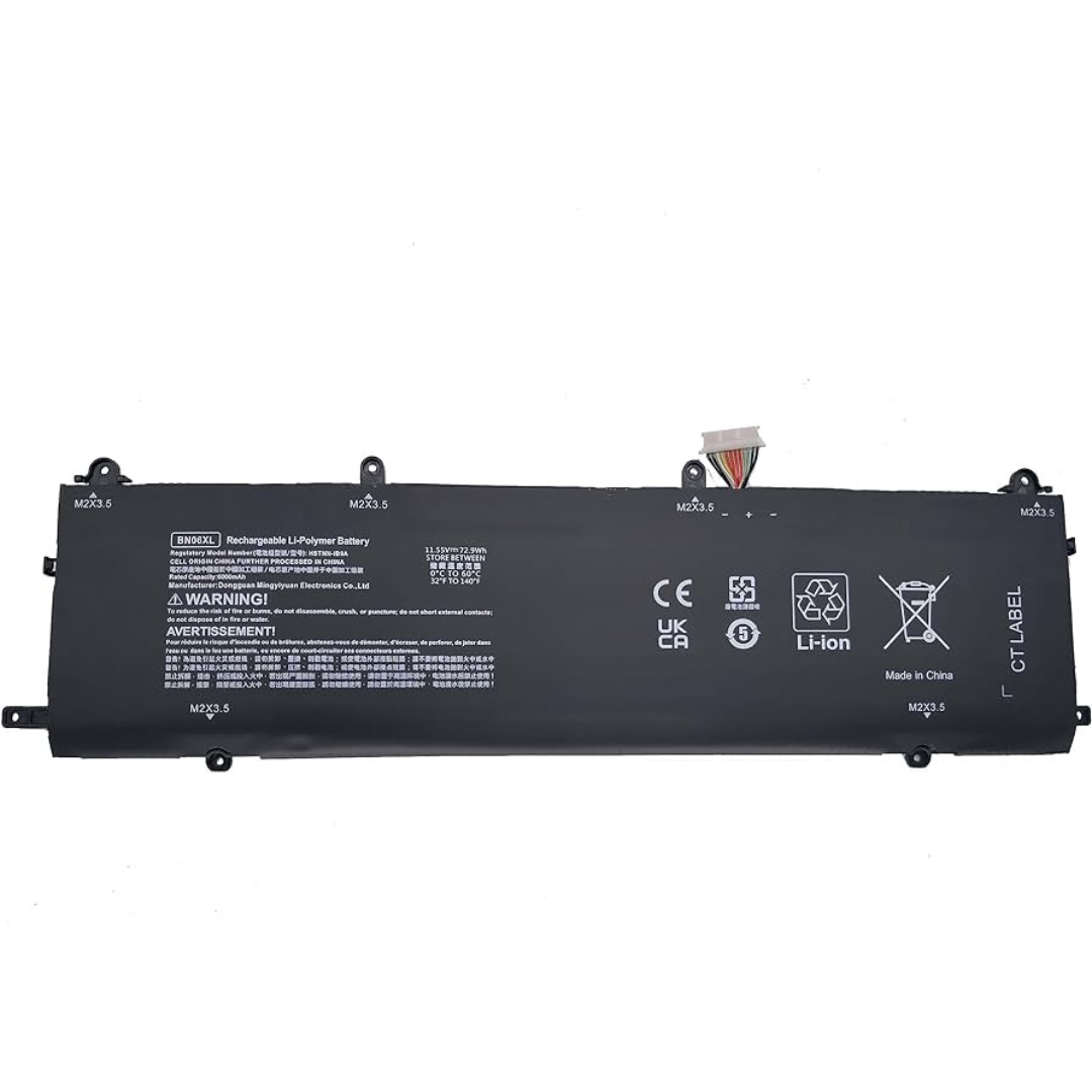 HP Spectre 15-eb0053dx Battery BN06XL 79.2Wh 11.55V