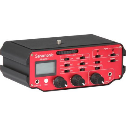 Saramonic SR-AX107 2-Channel XLR Audio Adapter for DSLRs0
