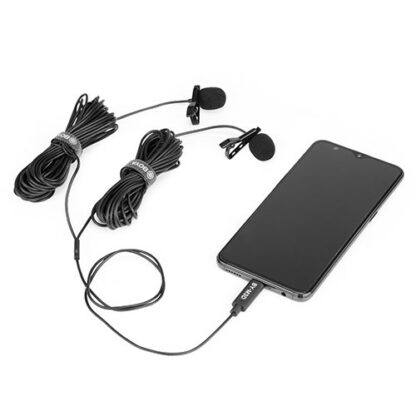 BY-M3D Digital Dual Lavalier Microphones0