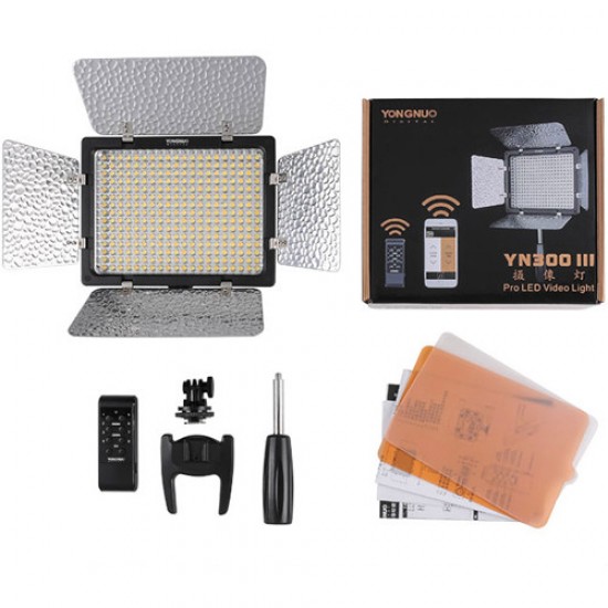 Yongnuo 300-III LED (18 watts) Variable-Color On-Camera Light3