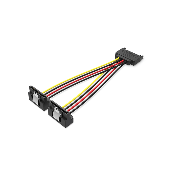 Vention SAT 15P Male to Female Power Splitter Cable 0.15 Meter Black (KDBBB)4