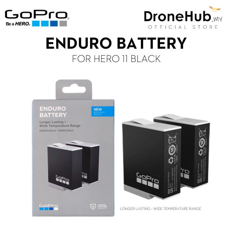 Caisi GoPro Hero 9/10/11/12 Rechargeable Battery3