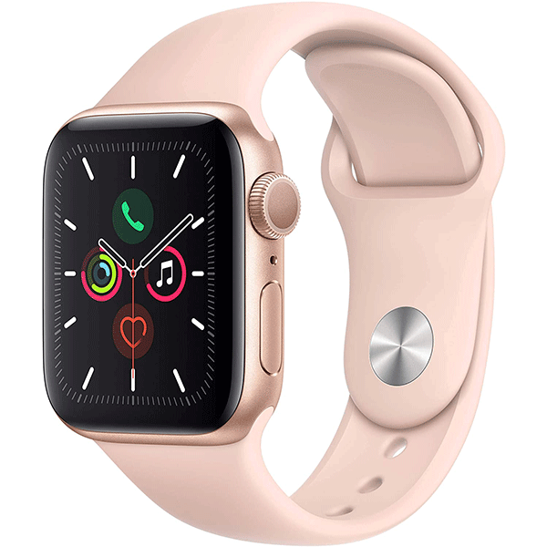 Apple Watch Series 4 (GPS, 44MM) - Gold Aluminum Case with Pink Sand Sport Band0