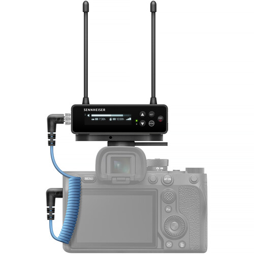 Sennheiser EW-DP ENG SET Camera-Mount Digital Wireless Combo Microphone System (Q1-6: 470 to 526 MHz)4