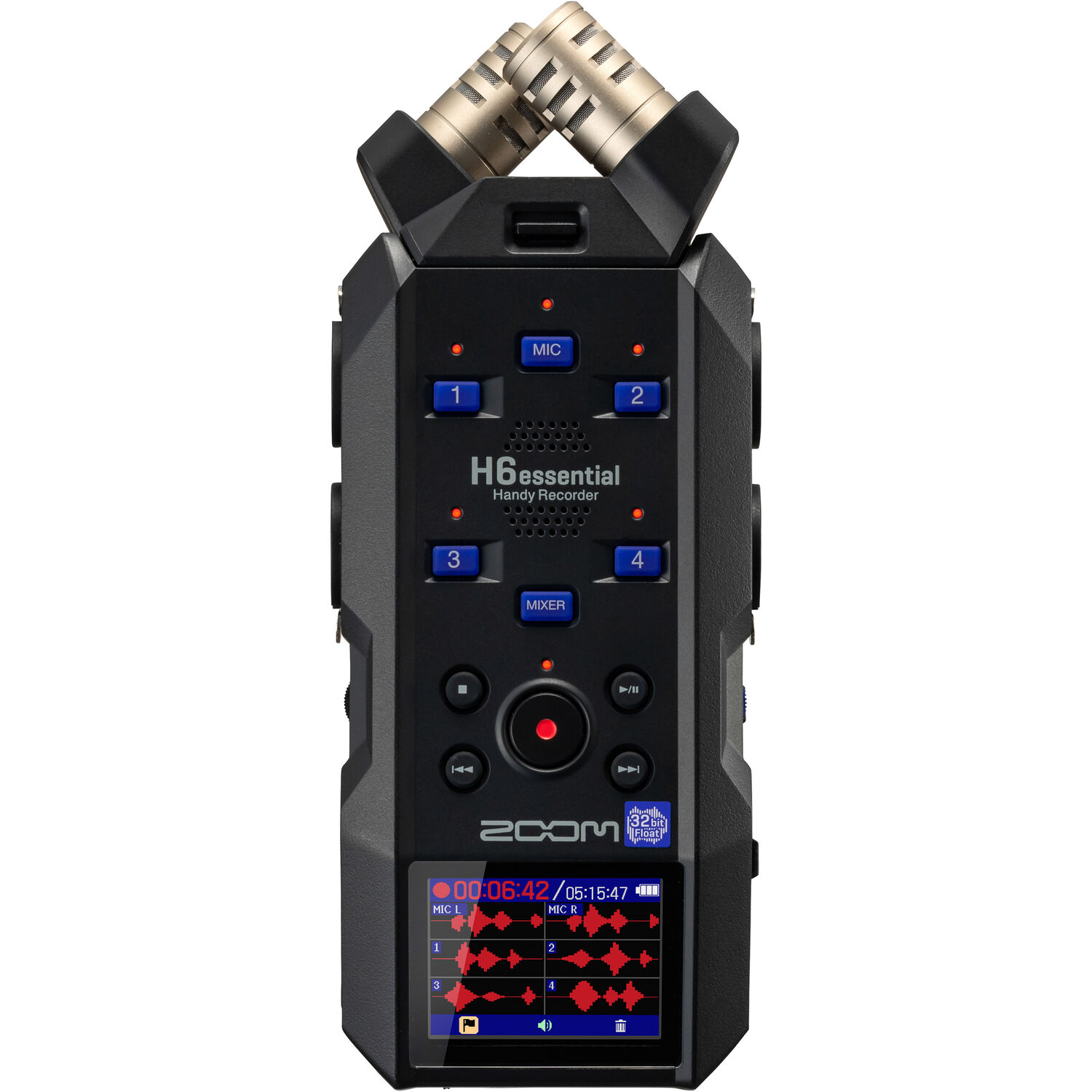 Zoom H6essential 6-Track 32-Bit Float Audio Recorder2
