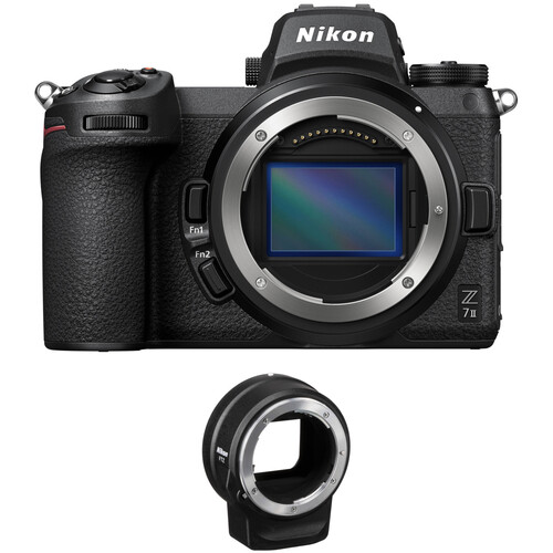 Nikon Z7 II Mirrorless Digital Camera Body with FTZ Adapter Kit