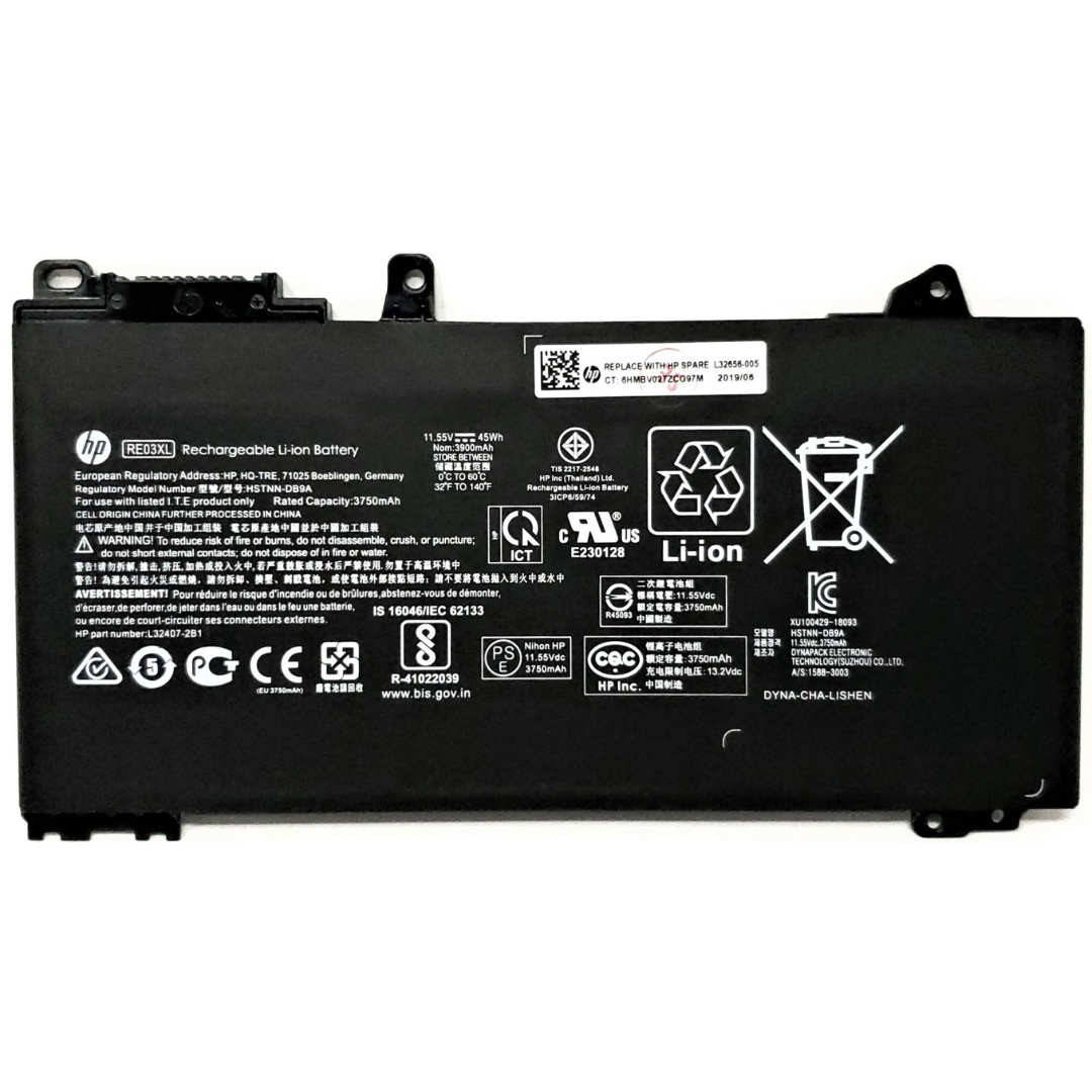 45Wh HP HSN-Q24C battery- RE03XL4