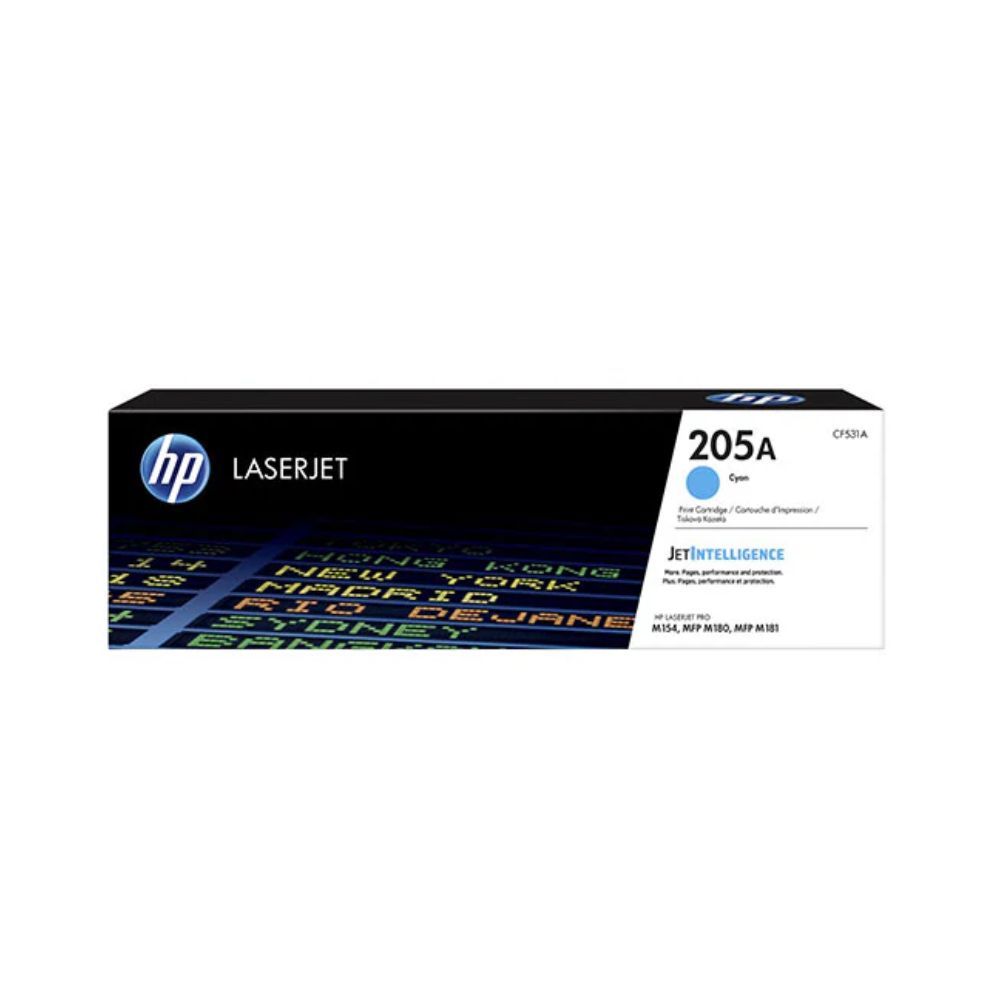 HP 205A Cyan Original LaserJet Toner Cartridge - CF531A