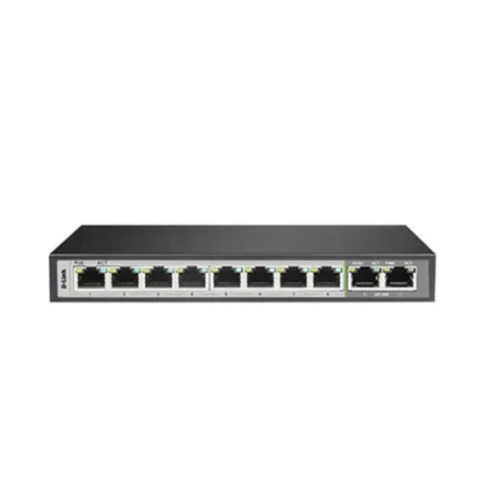 D-Link DES-F1010P-E 8-Port Poe Switch- DES-F1010P-E3