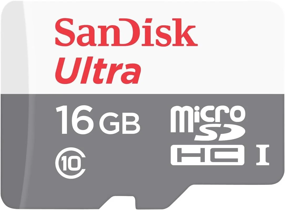 SanDisk Ultra MicroSD CLASS 10 80MBPS 16GB SDSQUNS-016G-GN3MN