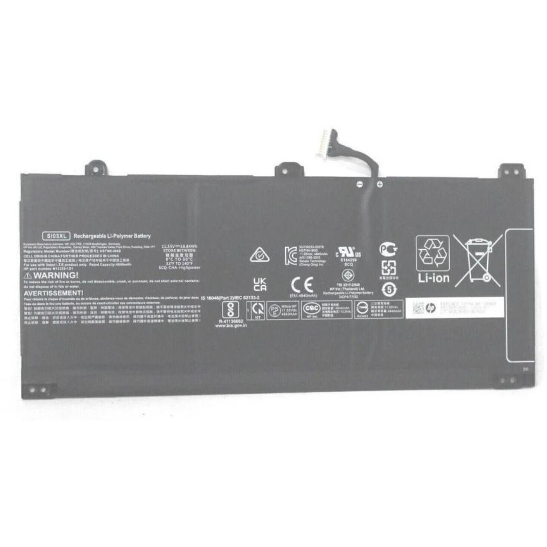 58.84Wh HP Chromebook 14b-nb0010nr 14b-nb0015cl battery- SI03XL3