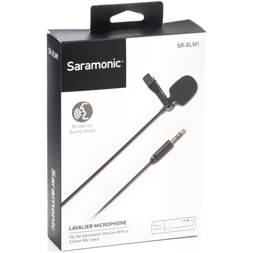 Saramonic SR-XLM1 Omnidirectional Broadcast-Quality Lavalier Microphone4