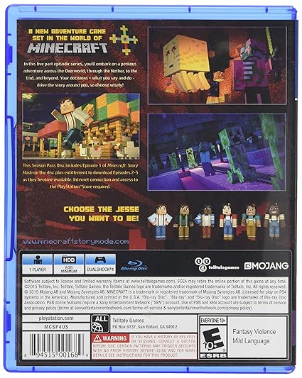 Minecraft: Story Mode - Season Disc - PlayStation 43