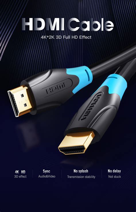 Vention HDMI Cable 10M Black0