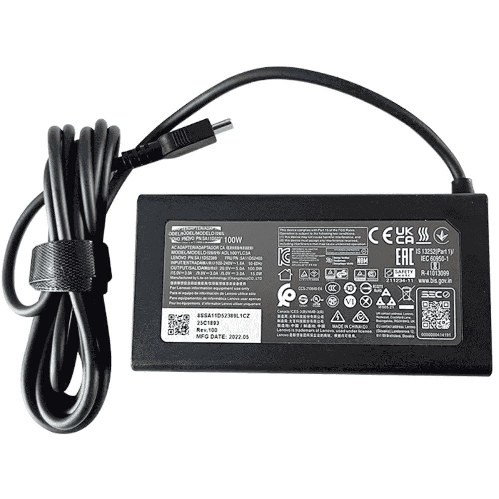 Charger for Lenovo Yoga Slim 7 ProX  USB-C 100W 20V 5A2