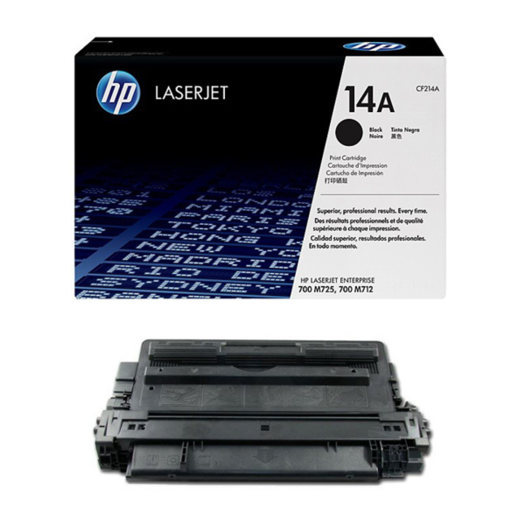 HP 14A Black Original LaserJet Toner Cartridge- CF214A3