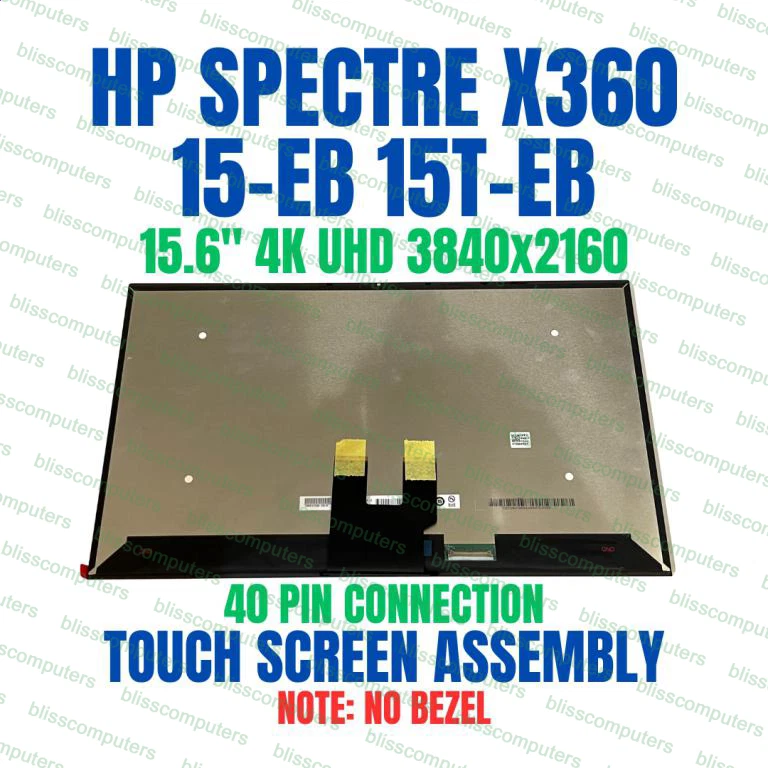 HP Spectre 15-EB 4K Touch+Lcd Replacement 