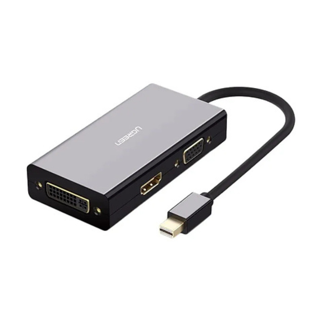 UGREEN Mini DisplayPort to HDMI/VGA/DVI Converter (Black) - MD114 (UG-20418)3