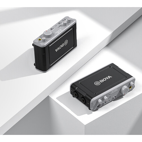 BOYA BY-AM1 Dual-Channel USB 2 Audio Mixer3