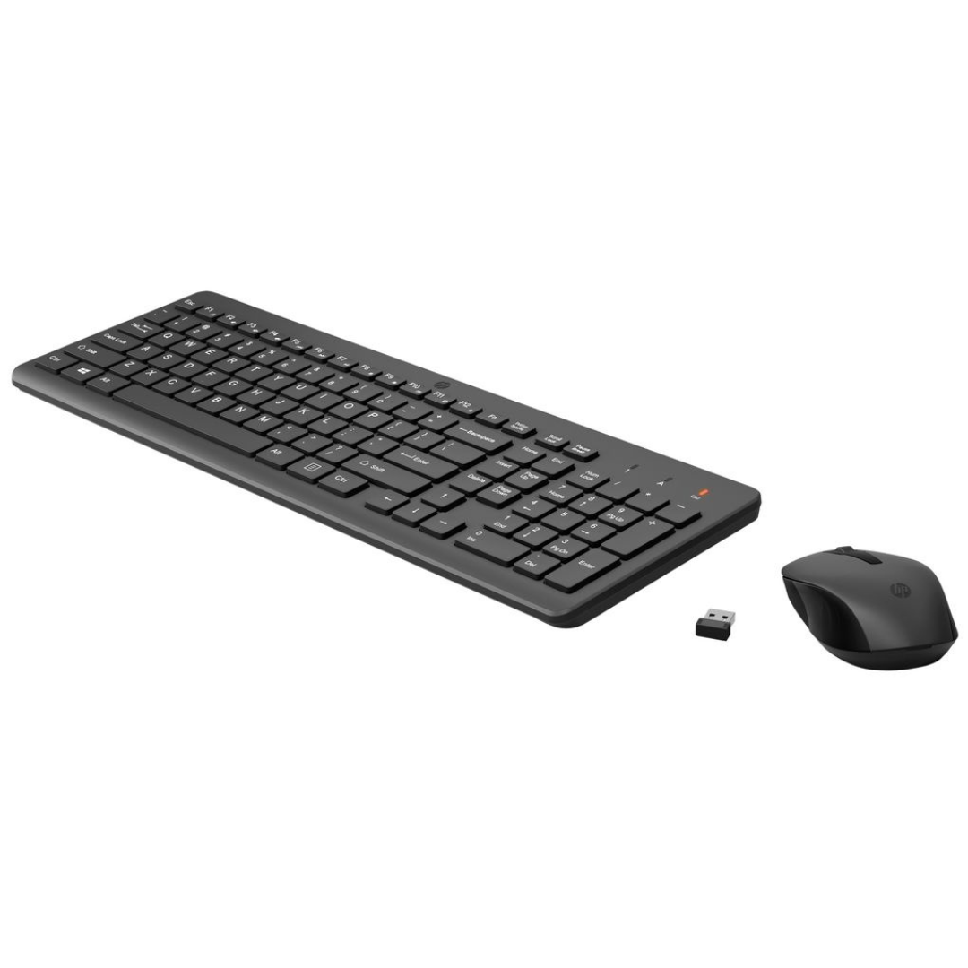 HP 330 Wireless Keyboard and Mouse Combo with LED Indicators- 2V9E6AA3