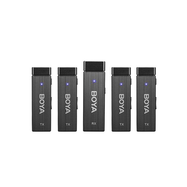 BOYA BY-W4 Ultracompact 2.4GHz Wireless Microphone System2