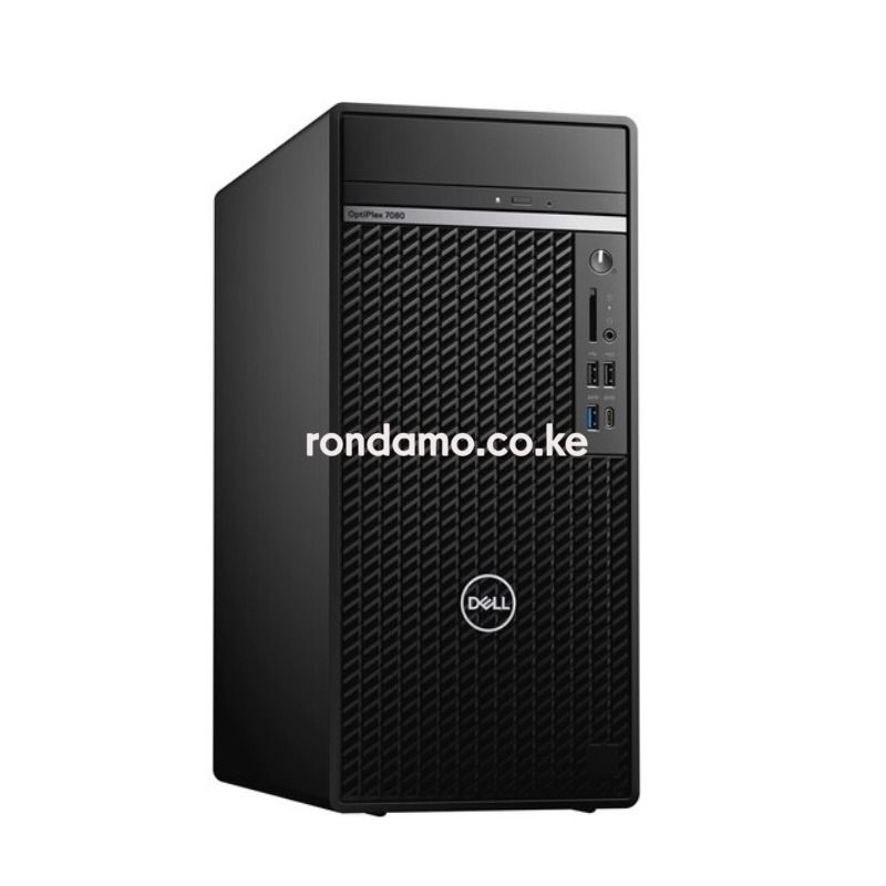 Dell OptiPlex 7080 Tower: Intel Core i7 (10th Gen) 4GB DDR4 RAM,1000 GB HDD, 18.5 Inches , Windows 10 