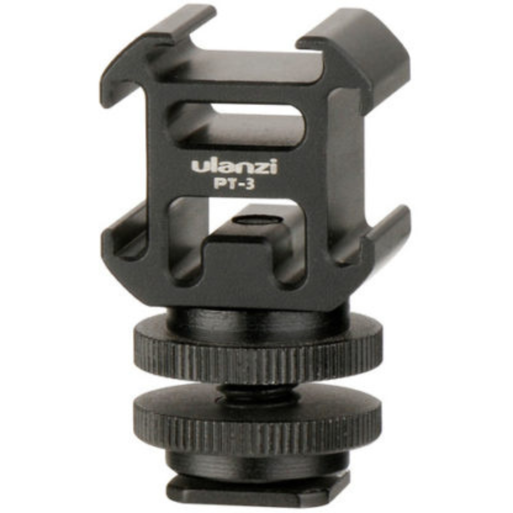 Ulanzi PT-3S Triple Cold Shoe Mount3