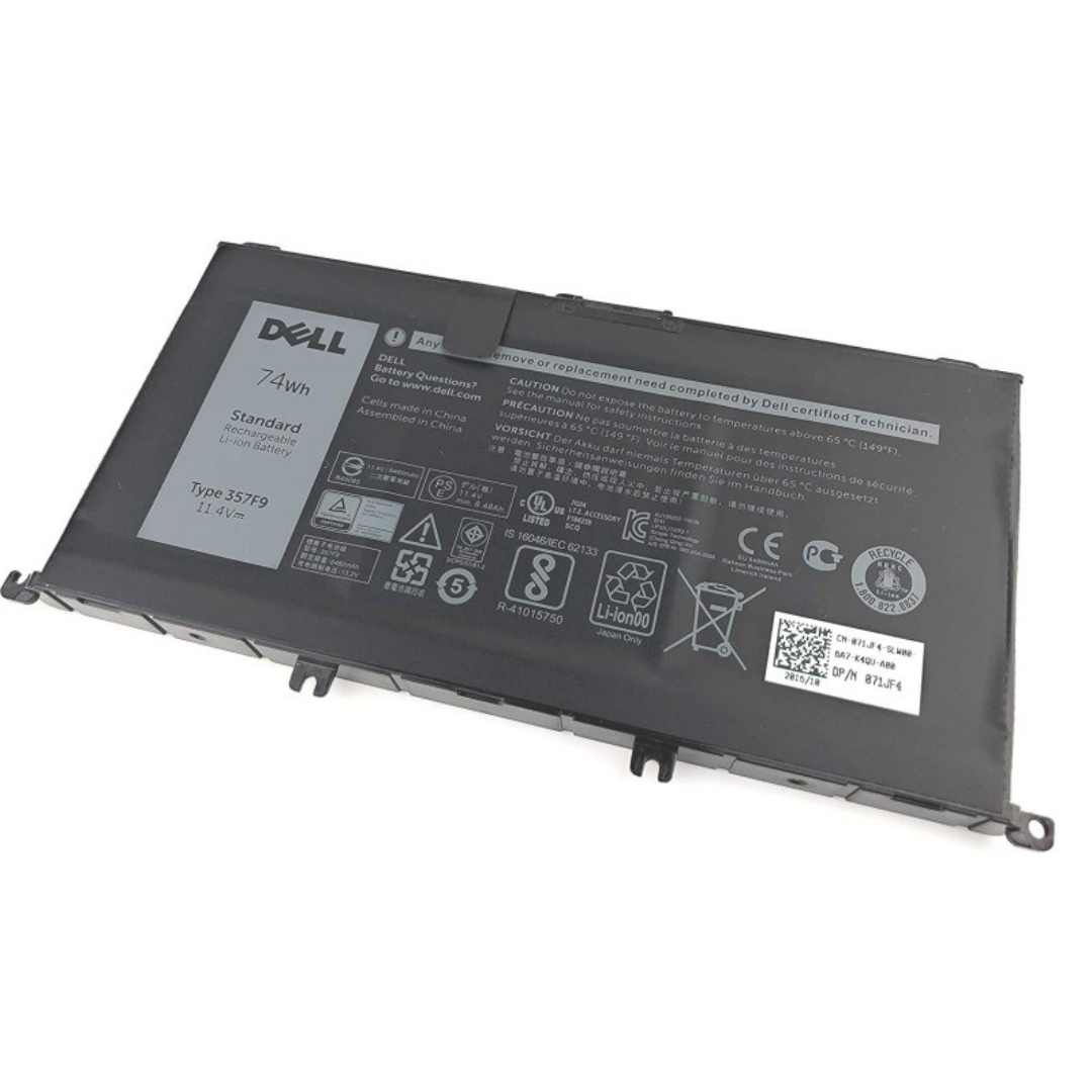 Original 74Wh Dell Inspiron 15 Gaming 7567 battery4