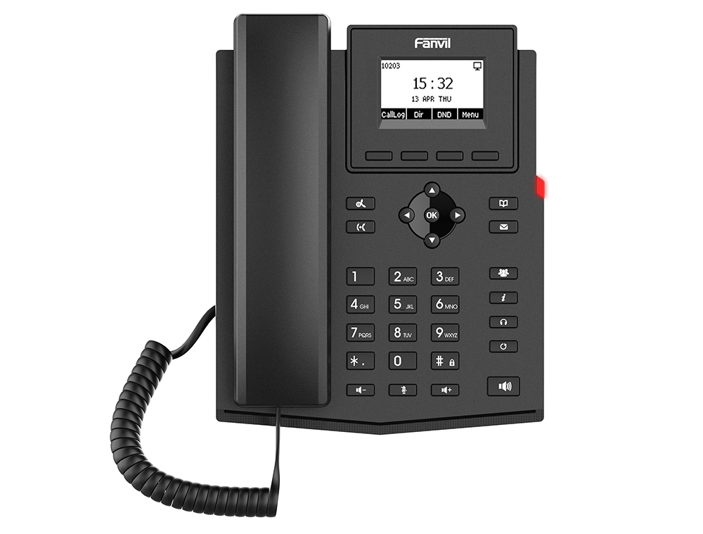 Fanvil X301P IP Phone  Entry-Level VoIP with PoE4