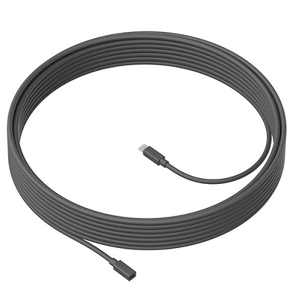 Logitech Meetup Mic Extension Cable, 10 Meters- 950-0000052
