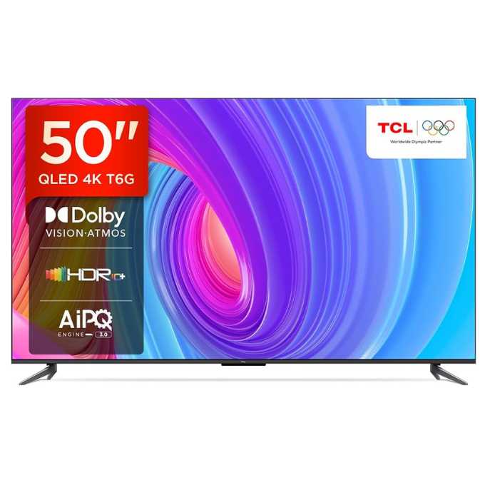 TCL 50T6C 50 inch QLED Smart TV0