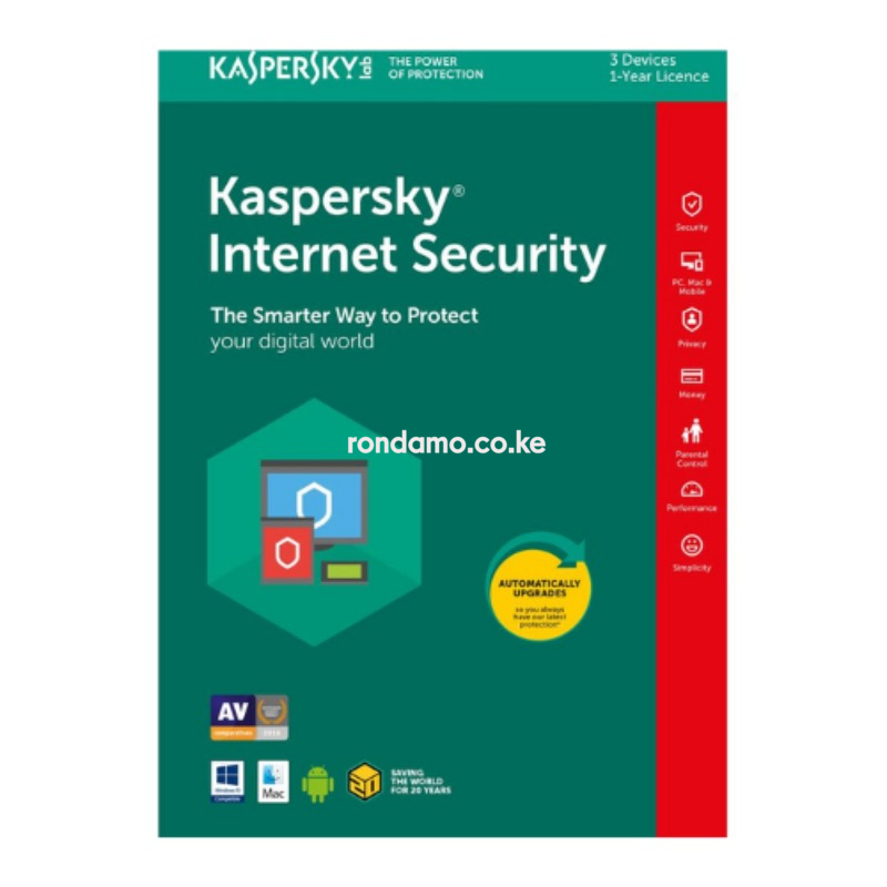 kaspersky Internet Security 3+1 users 