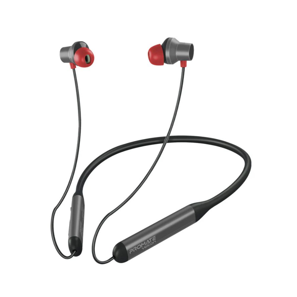 Promate Velcon High-Definition ANC Wireless Neckband Earphones 