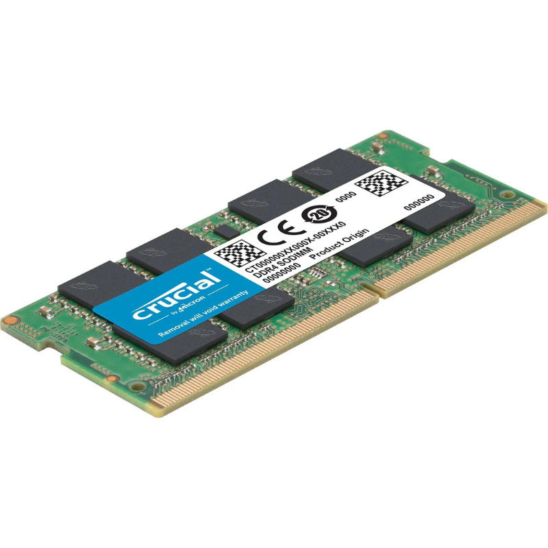Crucial RAM 32GB DDR4 3200MHz CL22 (or 2933MHz or 2666MHz) Laptop Memory CT32G4SFD832A4