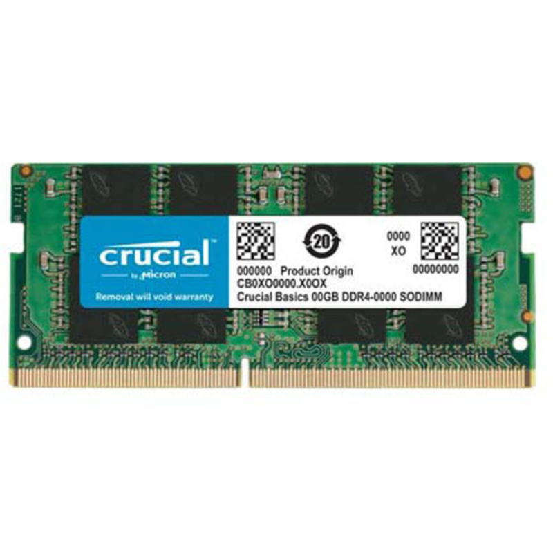 Crucial 8GB DDR4 2666 SODIMM 260-Pin Laptop Memory - CT8G4SFS82663