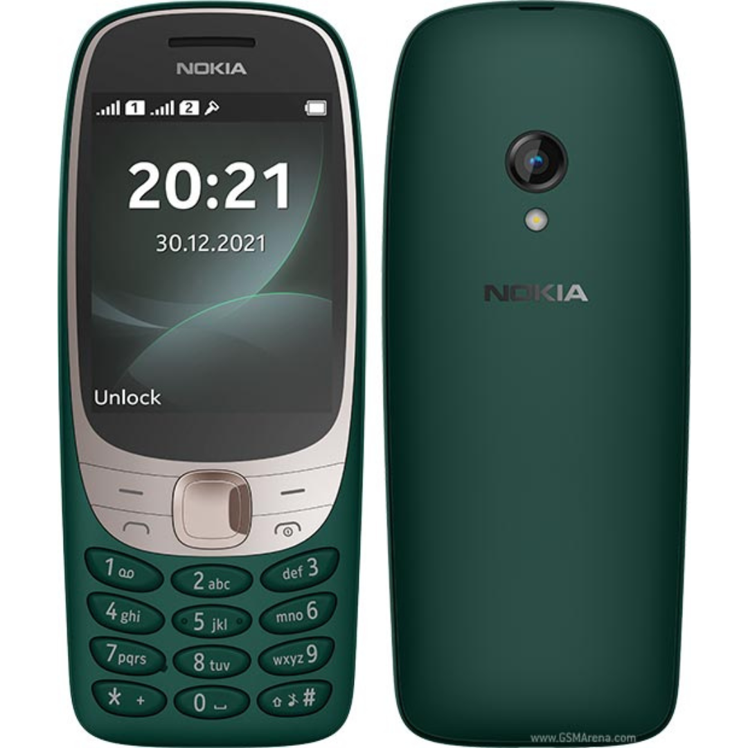 Nokia 6310 Dual SIM Keypad Phone with a 2.8” Screen, Wireless FM Radio and Rear Camera with Flash3