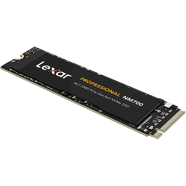 Lexar Professional NM700 M.2 2280 PCIe NVMe 512GB SSD, Gaming, Up To 3500MB/s (LNM700-512RB)3
