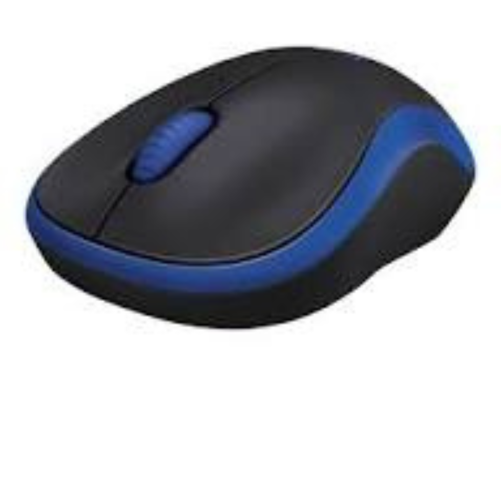 Logitech M185 Wireless Mouse-Blue-910-002236