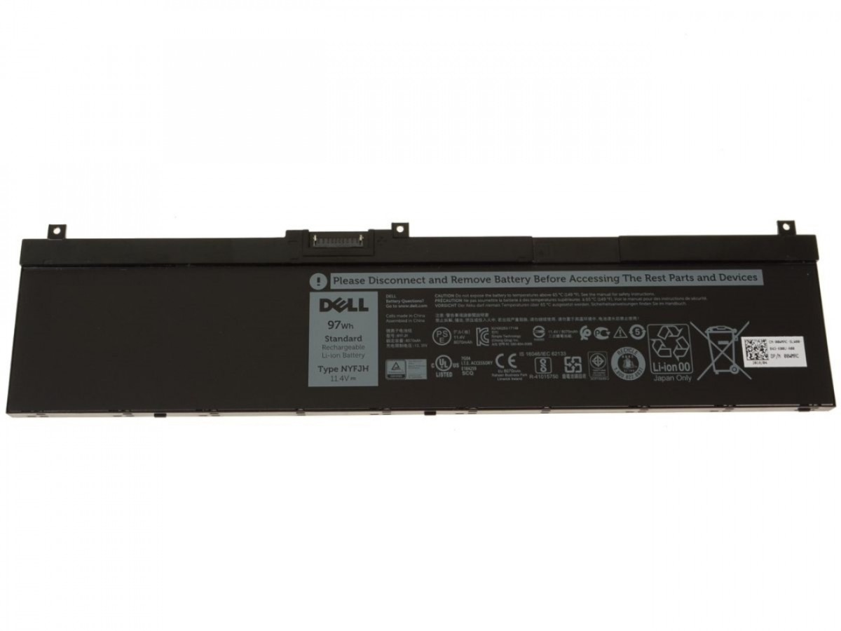 Original 97Wh Dell Precision 7540 7530 battery