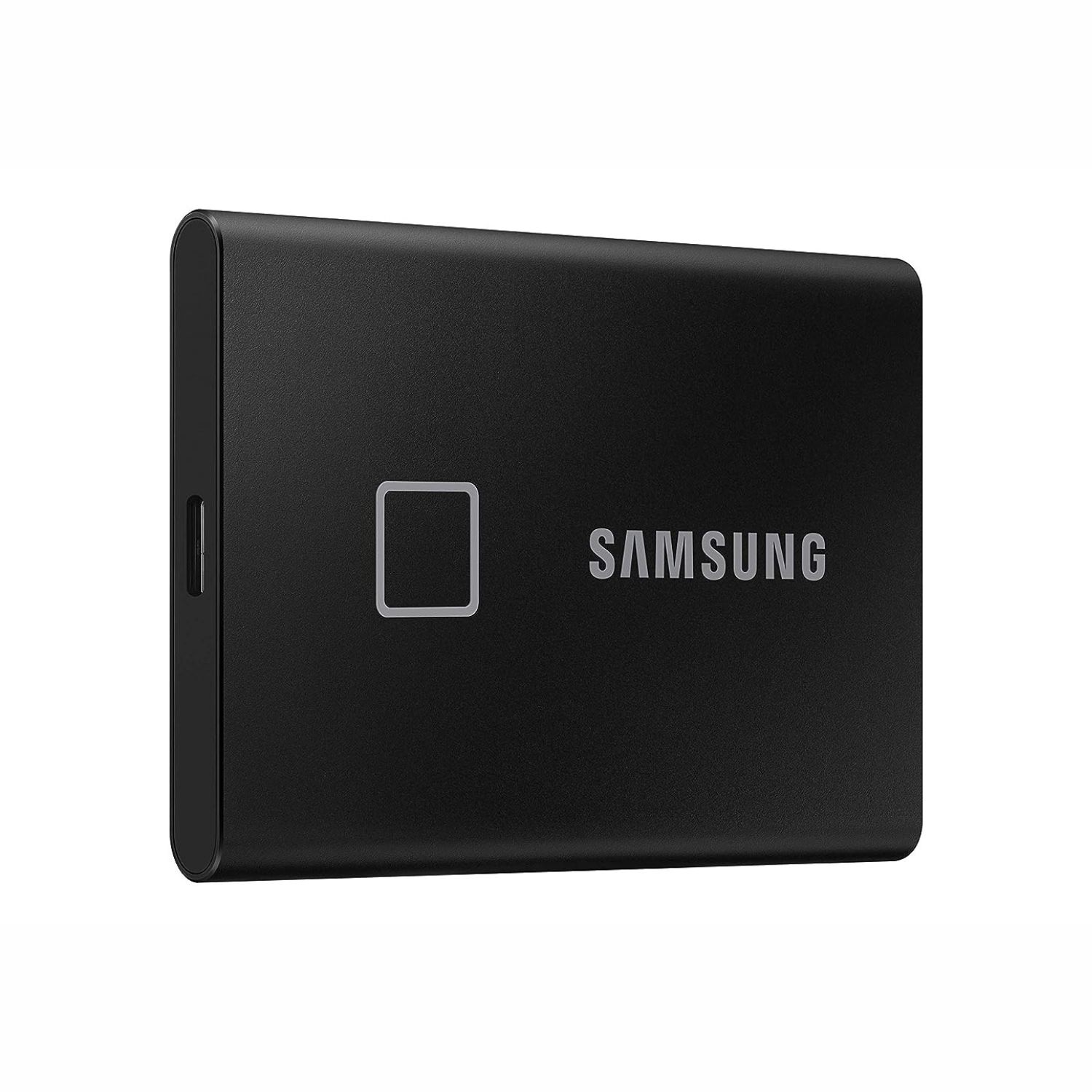 Samsung T7 Touch Portable External SSD 2TB with Fingerprint Security - Black - MU-PC2T0K/WW3