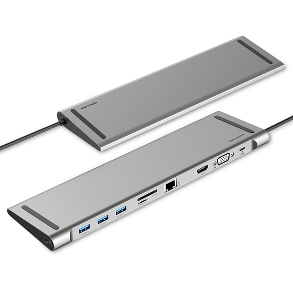 Vention USB Type C To Multi-Function 10 In 1 Docking Station â€“ THOHAH2