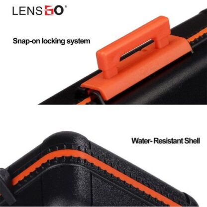 LENSGO Battery & Memory Card Hard Protector Case0