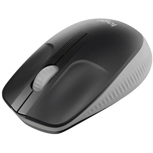 Logitech Wireless Mouse Full Size M190 - Mid Grey (910-005906)3