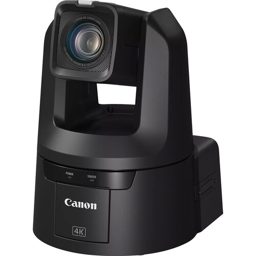 Canon CR-N500 Professional 4K NDI HX2 PTZ Camera with 15x Zoom (Satin Black)